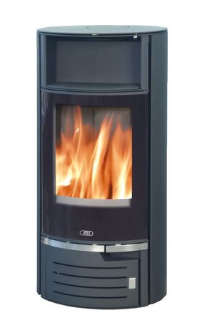 Печь-камин ABX Atlantik 5, черная сталь в Костроме